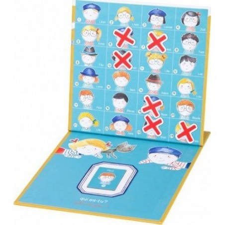 Jeu de voyage magnétique "Qui Es Tu ?"