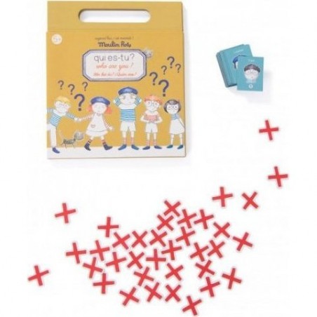 Jeu de voyage magnétique "Qui Es Tu ?"