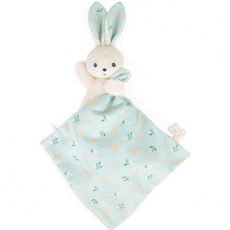 Carré douceur : doudou lapin bouquet d'agrumes - Kaloo