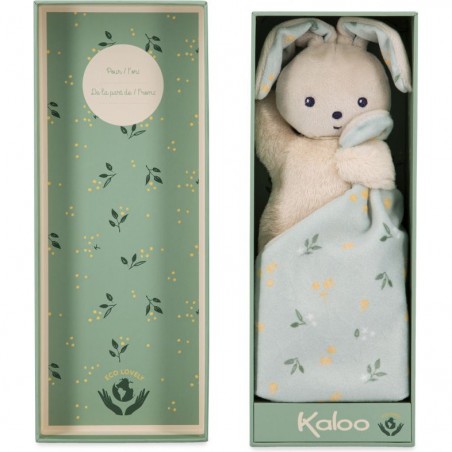 Carré douceur : doudou lapin bouquet d'agrumes - Kaloo