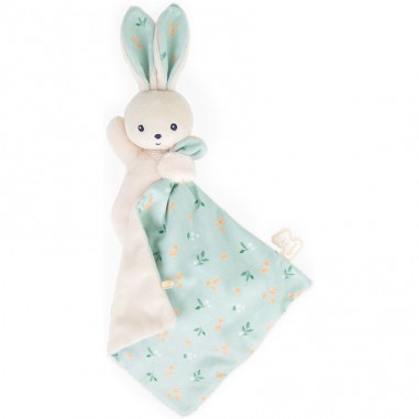 Carré douceur : doudou lapin bouquet d'agrumes - Kaloo