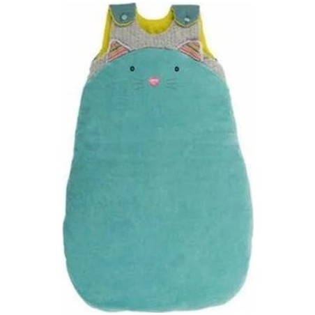 Sac De Couchage 70cm Chat Bleu Les Pachats