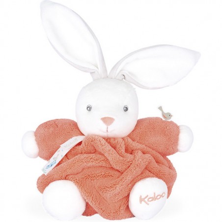 Peluche lapin Patapouf Corail - 18 cm - Kaloo