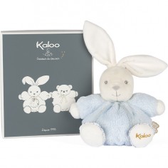 Peluche lapin Patapouf Bleu - 15 cm - Kaloo