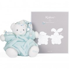 Peluche ourson Patapouf Vert d'eau - 25 cm - Kaloo