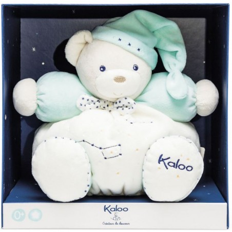 Petite étoile Patapouf ourson turquoise 25 cm - Kaloo