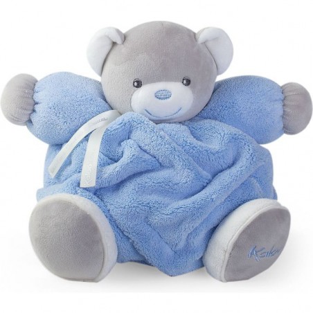 Plume Patapouf ourson bleu medium - Kaloo