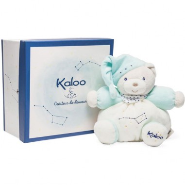 Petite étoile Patapouf ourson turquoise 18 cm - Kaloo