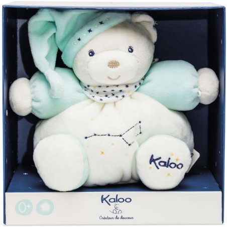 Petite étoile Patapouf ourson turquoise 18 cm - Kaloo