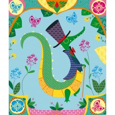 Motifs à frotter et tampons jolis animaux - Les ateliers du calme - Janod 2