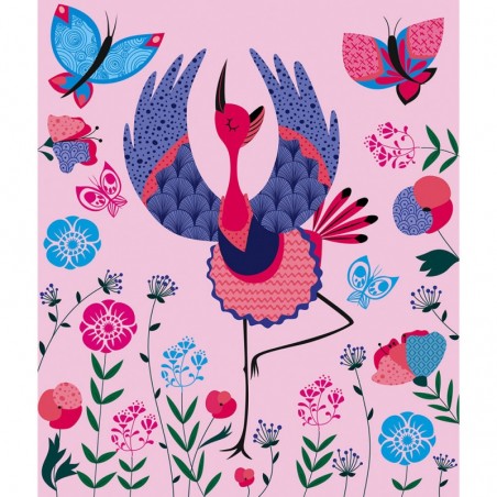 Motifs à frotter et tampons jolis animaux - Les ateliers du calme - Janod