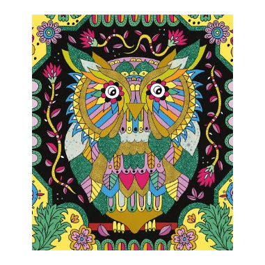 Set Créatif Paillettes et Dorures Tropical : Sable, Paillettes, Dorure & Strass - Janod