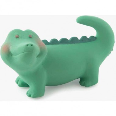 Crocodile caoutchouc naturel Sous mon baobab - Moulin Roty