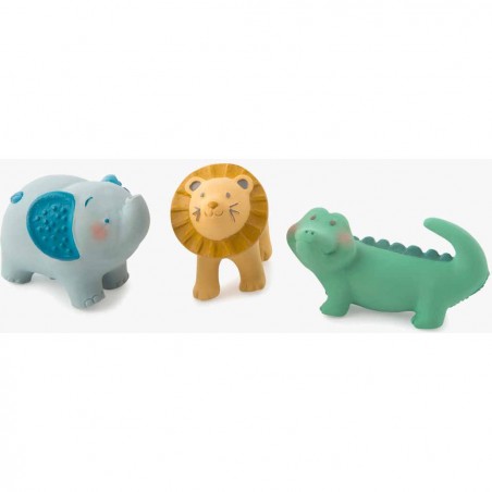 Crocodile caoutchouc naturel Sous mon baobab - Moulin Roty