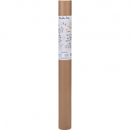 Affiche Chiffres 50x70cm Sous mon baobab - Moulin Roty