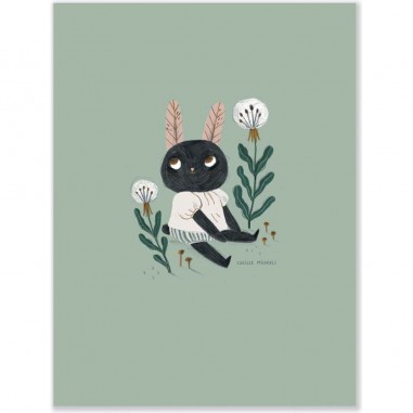 Set de 3 affiches Après la pluie - Moulin Roty