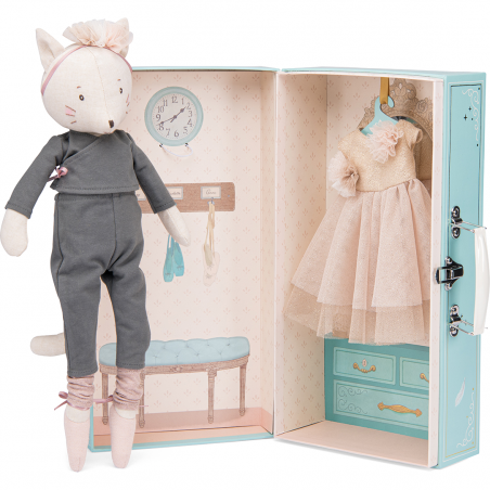 Valise La penderie de Célestine La petite école de danse - Moulin Roty