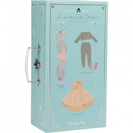 Valise La penderie de Célestine La petite école de danse - Moulin Roty