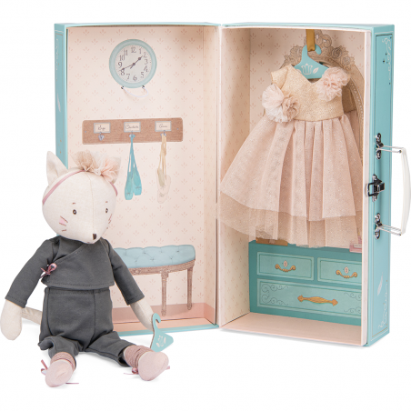 Valise La penderie de Célestine La petite école de danse - Moulin Roty