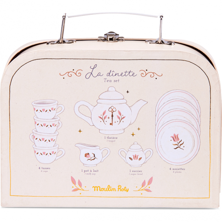 Valise dînette thé porcelaine La petite école de danse - Moulin Roty