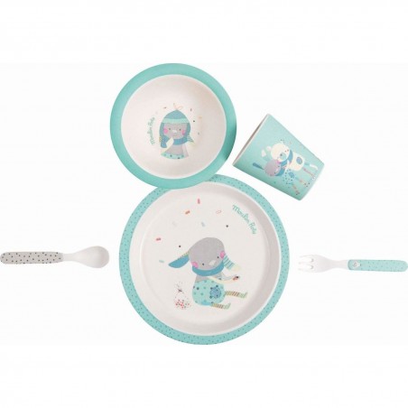 Set vaisselle bleue les jolis trop beaux