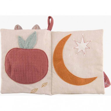 Livre tissu d'activités Après la pluie - Moulin Roty