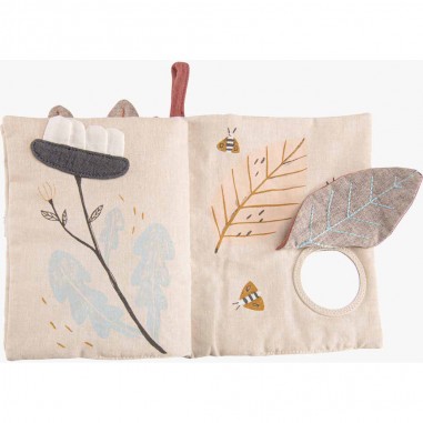 Livre tissu d'activités Après la pluie - Moulin Roty