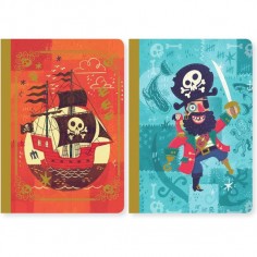 Petits carnets Pirate Steve - Lovely paper - Papeterie - Djeco 2