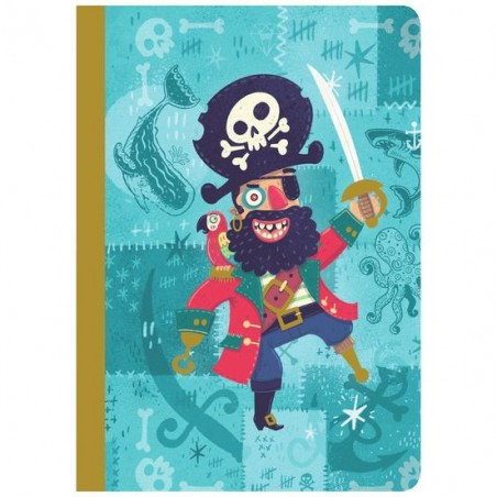 Petits carnets Pirate Steve - Lovely paper - Papeterie - Djeco