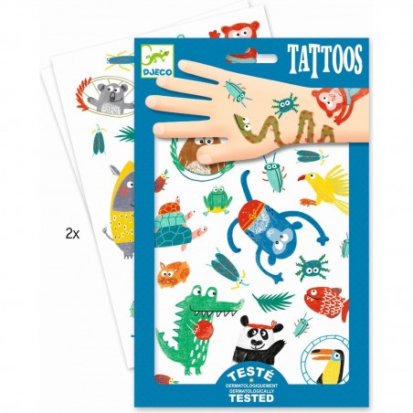 Tatouages museaux - Djeco