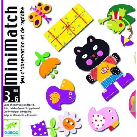 Jeux de Cartes - MiniMatch - Jeu de société - Djeco
