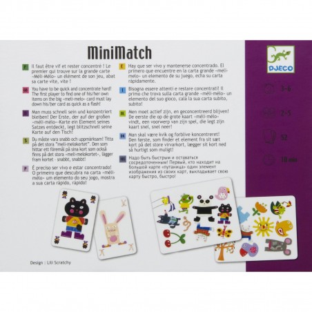 Jeux de Cartes - MiniMatch - Jeu de société - Djeco