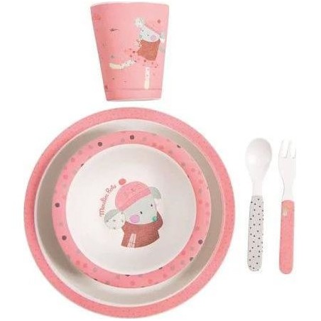 Set vaisselle rose les jolis trop beaux