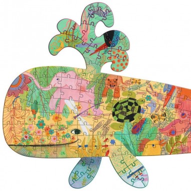 Puzzle Puzz'Art Whale - 150 pièces - Djeco