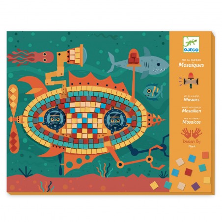 Coffret Mosaïques : Les as du volant - Djeco