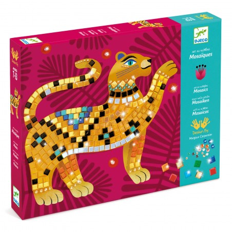 Coffret mosaïques Au coeur de la jungle - Djeco