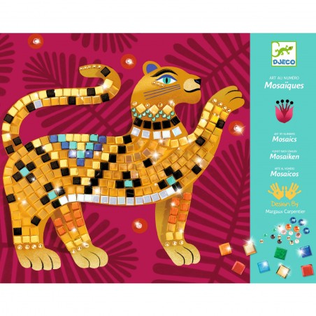 Coffret mosaïques Au coeur de la jungle - Djeco