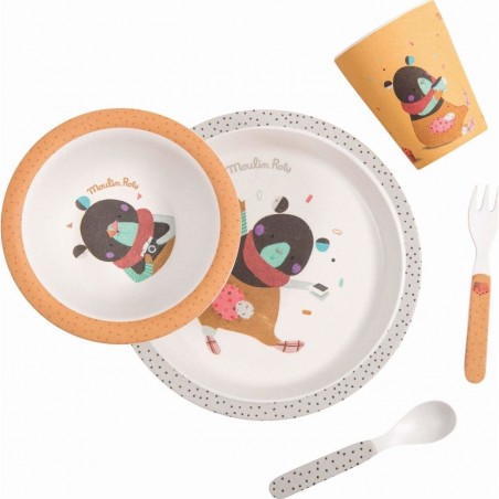 Set vaisselle ocre les jolis trop beaux