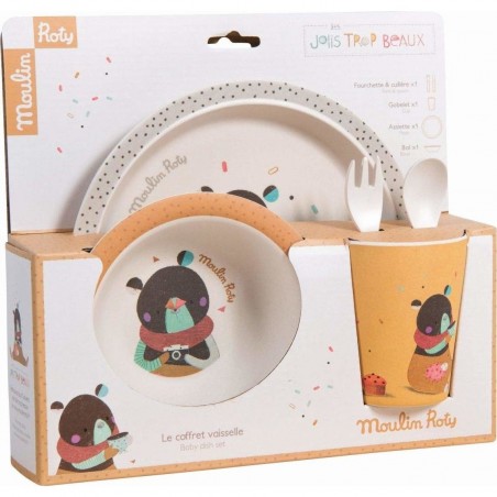 Set vaisselle ocre les jolis trop beaux