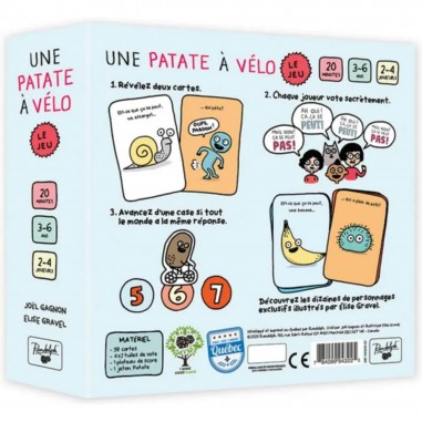 Une patate à vélo - Gigamic