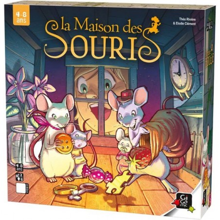 La maison des souris - jeu coopératif - Gigamic
