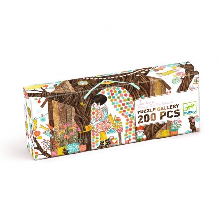 Puzzle Gallery - Tree house - 200 pcs - Djeco