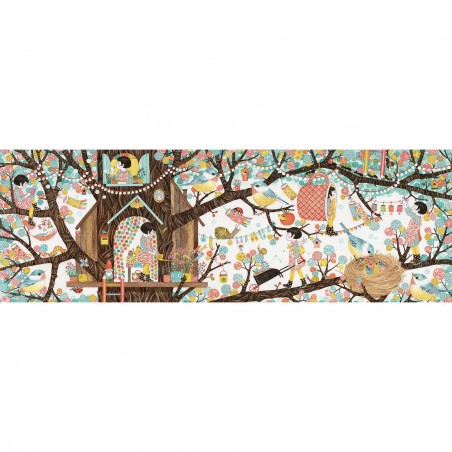 Puzzle Gallery - Tree house - 200 pcs - Djeco