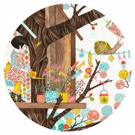 Puzzle Gallery - Tree house - 200 pcs - Djeco