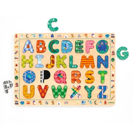 Puzzle Abc international - Djeco