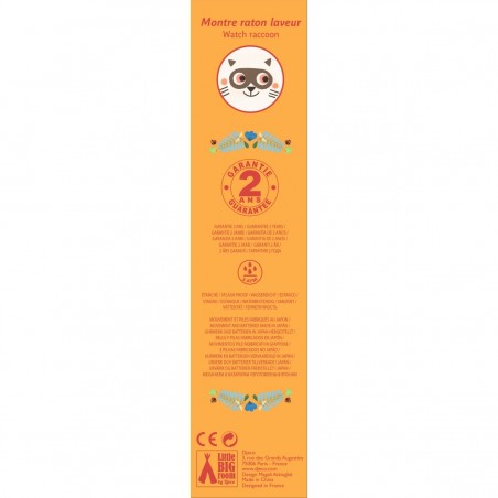 Montre enfant raton laveur - Little Big Room By Djeco