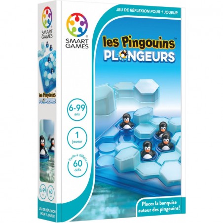 Les Pingouins Plongeurs - Jeu de réflexion pour 1 joueur - Smartgames