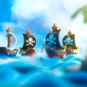 Jeu de réflexion solo : Pirates en vue ! - 80 défis - Smartgames