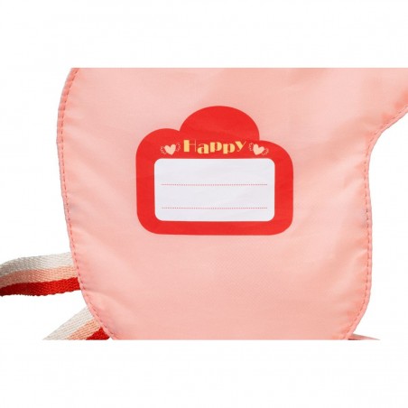 Sac à dos rose et blanc avec les jolies oreilles de Lena la licorne - Lilliputiens