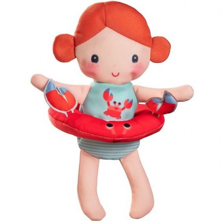 Poupée de bain avec bouée crabe - Lilliputiens